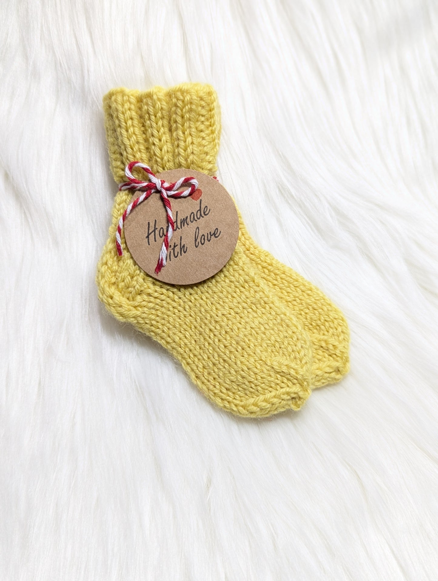 Soft wooly newborn socks/Švelnios vilnos kojinytės
