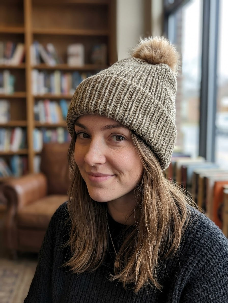 Knitted beanie