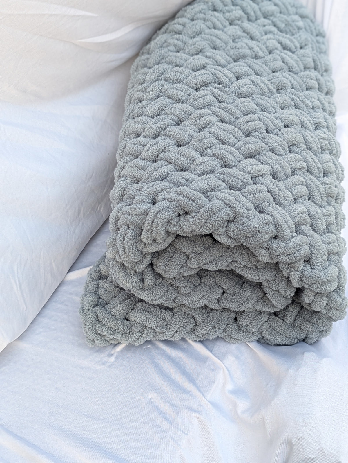 Puffy blanket for baby