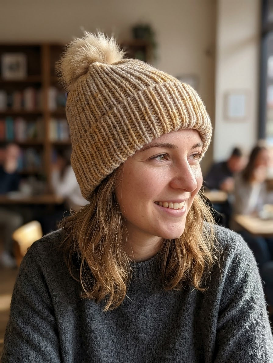 Knitted beanie