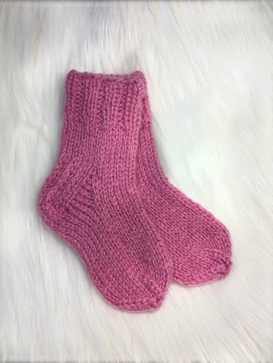 Wooly socks for newborn