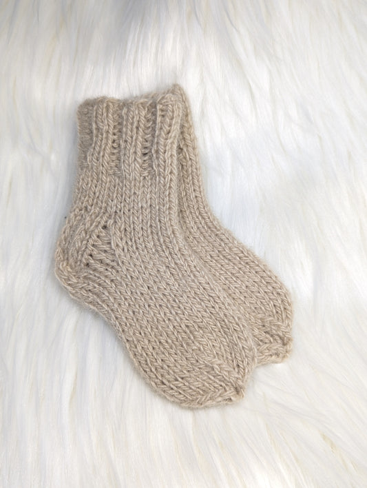 Wooly socks for newborn