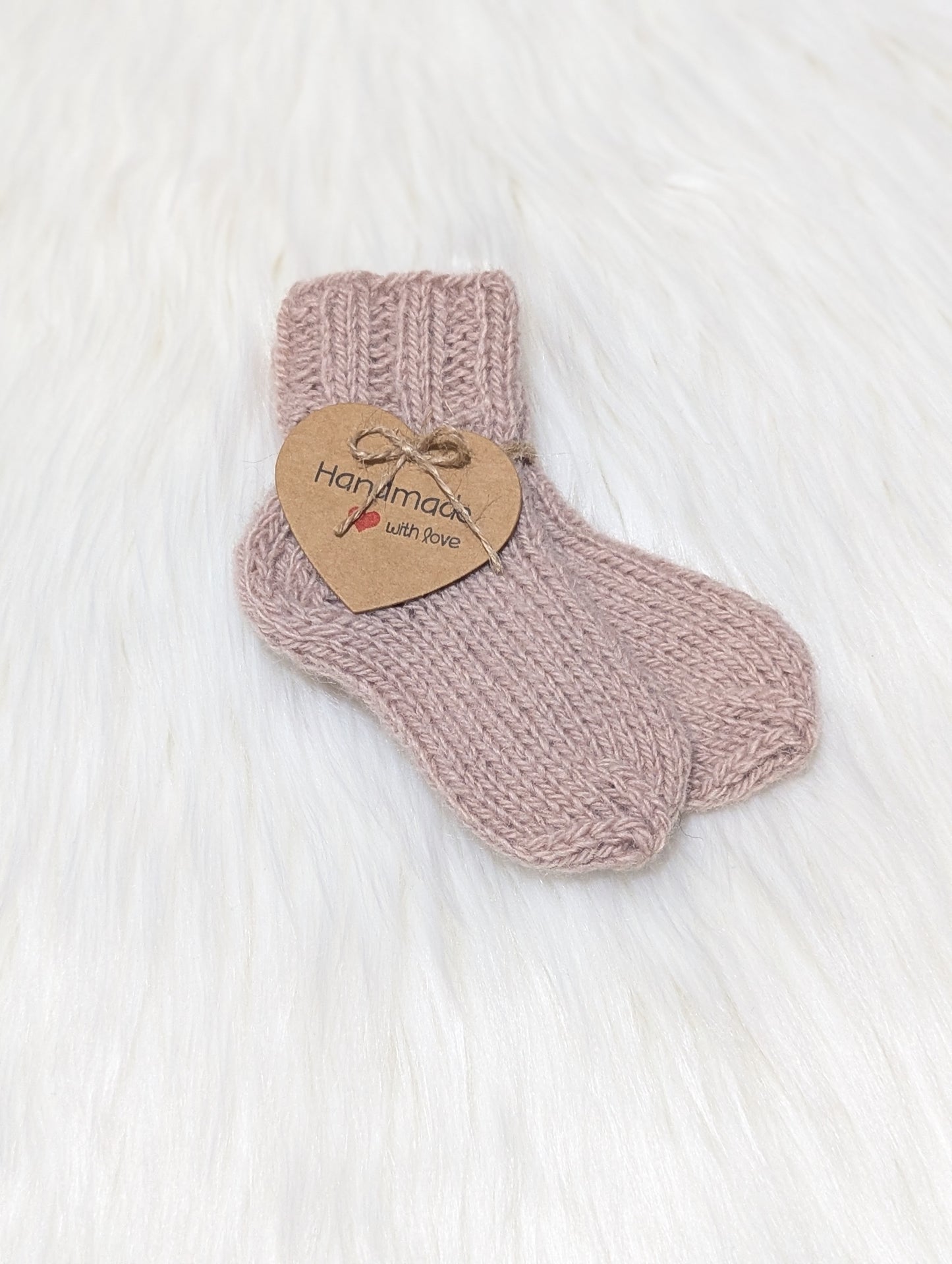 Wooly socks for newborn