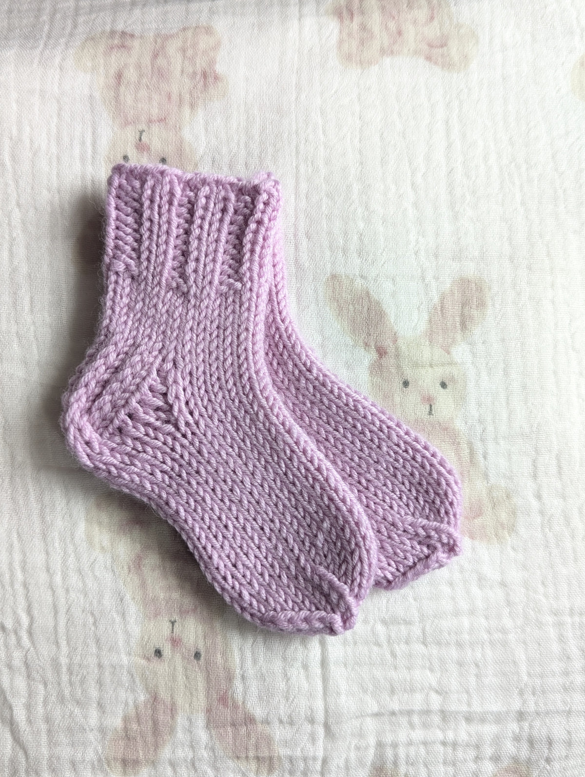 Newborn socks, merino wool