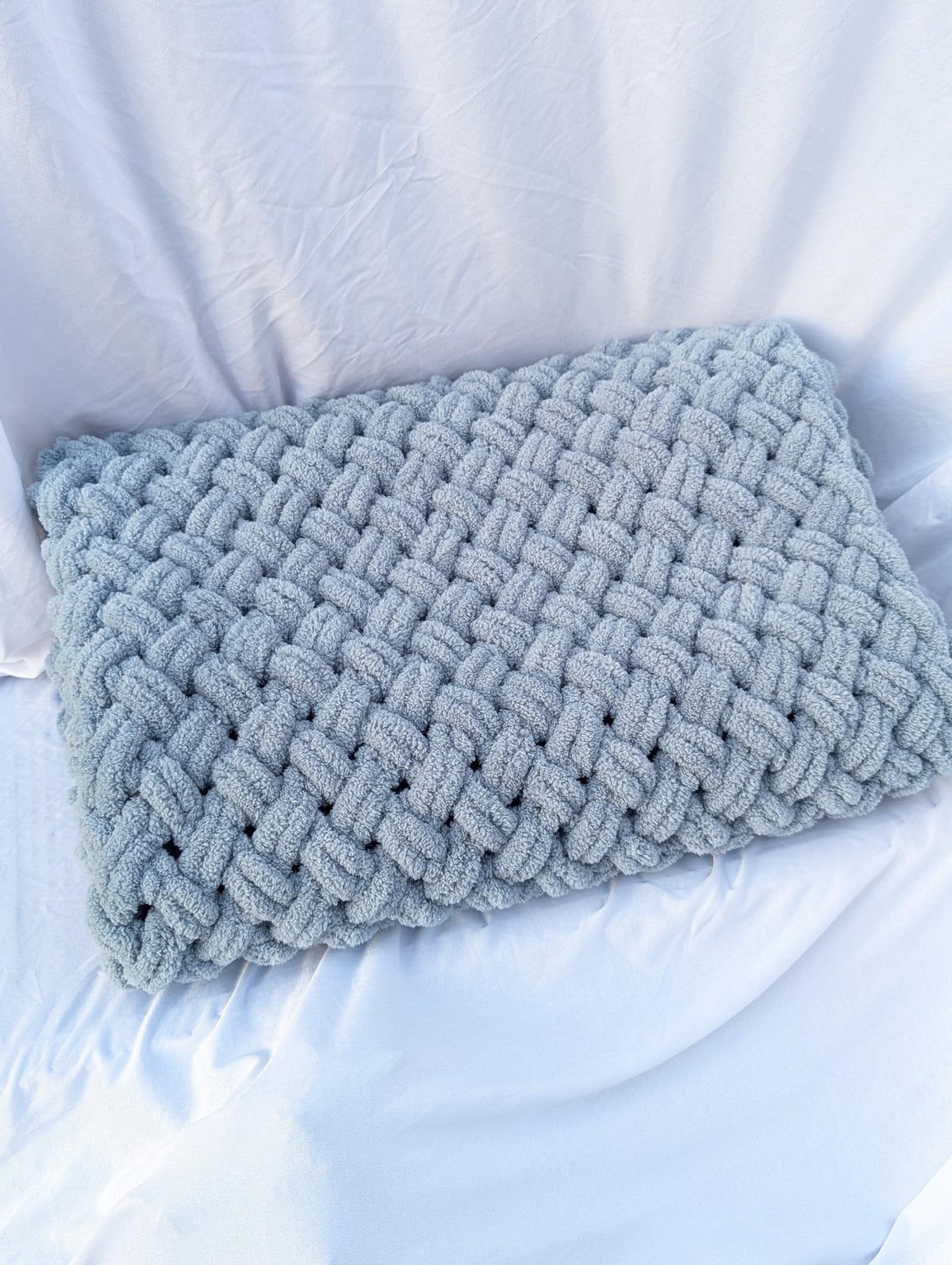 Puffy blanket for baby