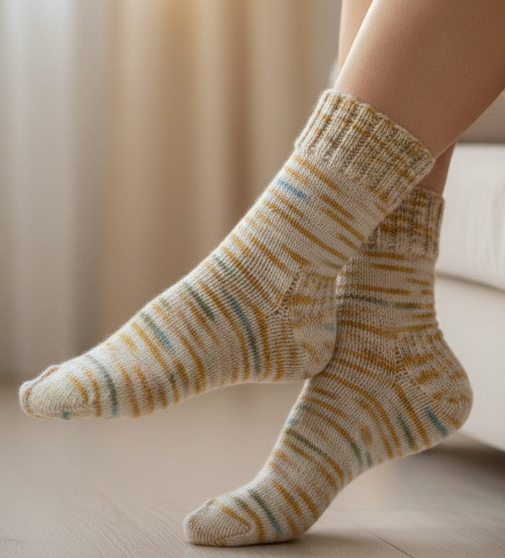 Women socks "Spring Morning"
