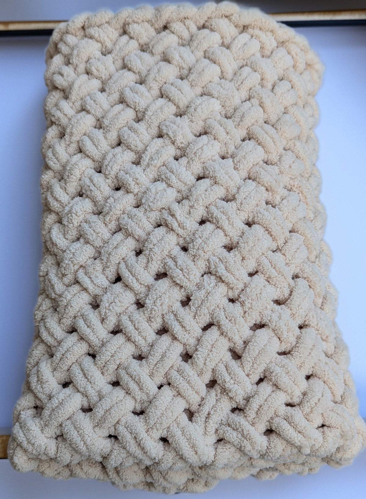 Puffy blanket for baby
