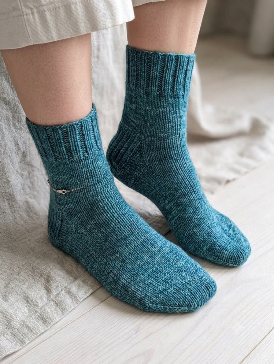Women socks "Emerald"